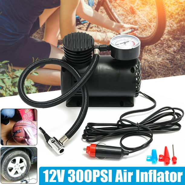 Air Compressor Mini 12V Inflator Pump Toys Sports Electric Pump Portable Mini Compact Compressor Pump Tyre Air Inflator